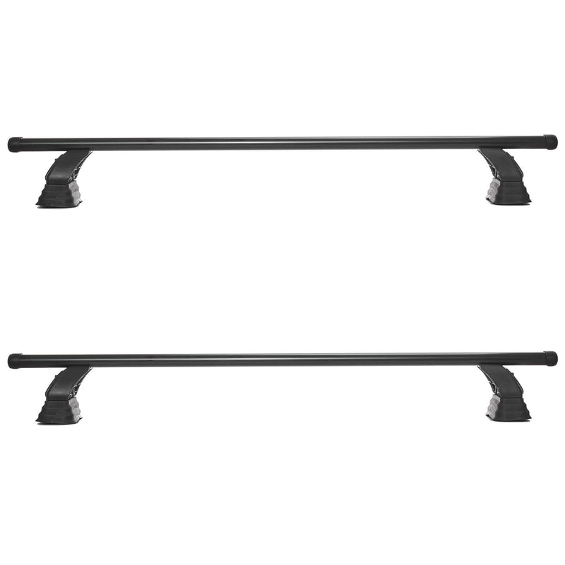 SUP-091  Premium Multi Fit Roof Bars, Black Steel, Set of 2
