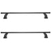 SUP-091 Premium Multi Fit Roof Bars, Black Steel, Set of 2 - Summit - My Roof Bars