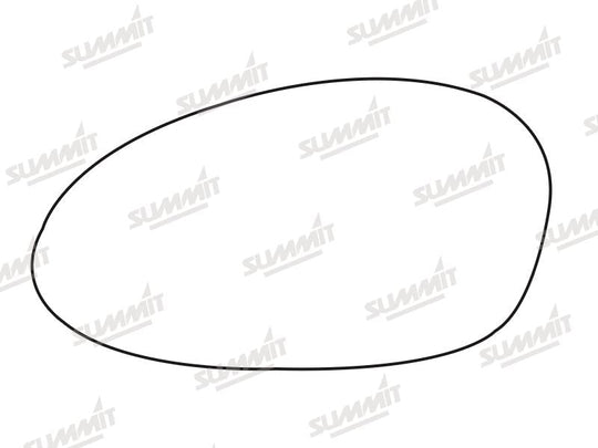 Summit Heated Base Plate With Blind Spot Mirror Glass fits BMW 1 Series 04 to 10 LHS - Summit - My Roof Bars