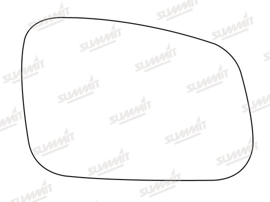 Summit Stick-On Standard Mirror Glass fits Rover Discovery 95 on RHS - Summit - My Roof Bars