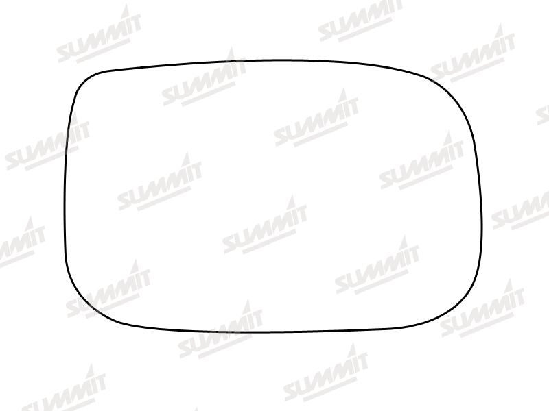 Summit Stick-On Standard Mirror Glass fits Honda Accord 03 on RHS - Summit - My Roof Bars