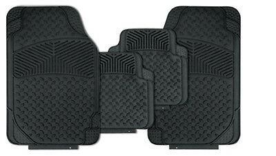 Heavy Duty Rubber Car Floor Mats Set Non Slip Washable Universal Fit - UKB4C - My Roof Bars
