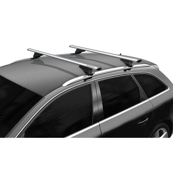 Menabo Leopard Silver L Duo Rail Roof Bars (75g Max.)