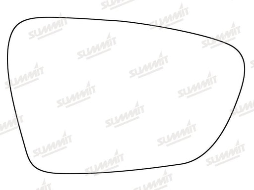 Summit Stick-On Standard Mirror Glass fits Kia Ceed 12-16 on RHS - Summit - My Roof Bars