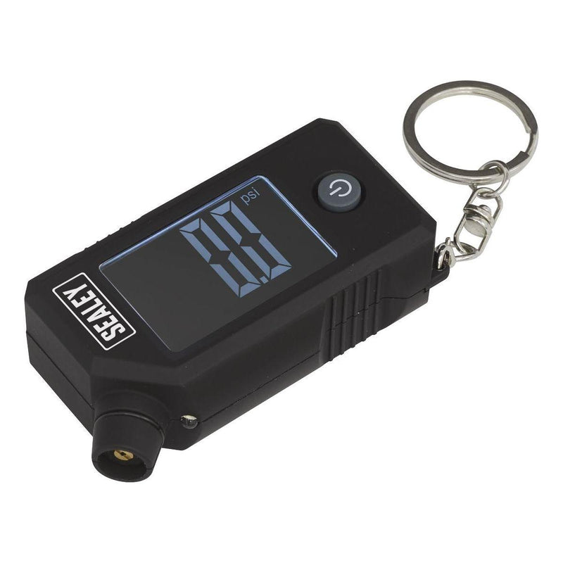 Sealey Digital Tyre Pressure & Tread Depth Gauge with LED TSTPG12 - Sealey - My Roof Bars