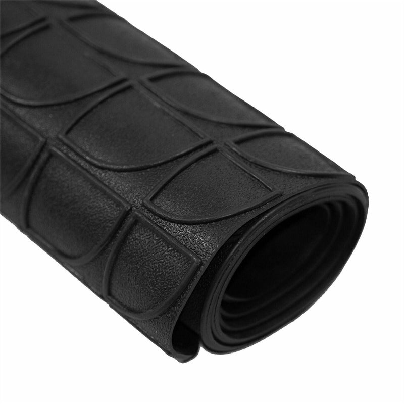 Sakura Universal Fit All Black Heavy Duty Rubber Non-Slip Car Boot Liner