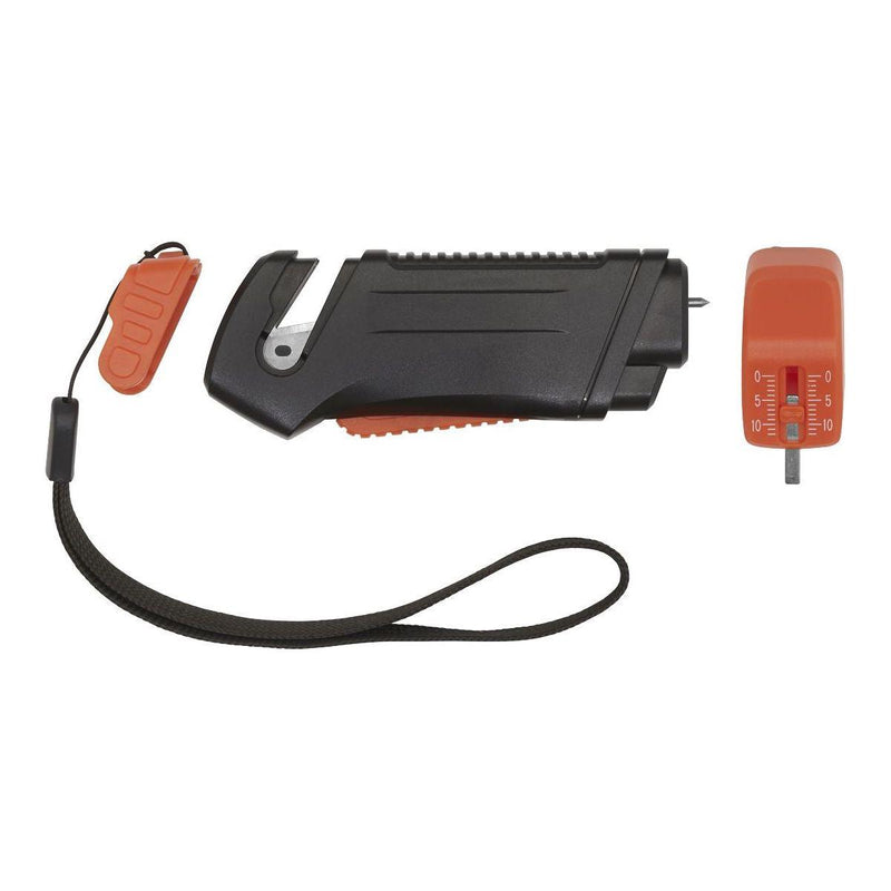 Sealey Emergency Breakout Tool With Tyre Tread Depth Gauge TST19 - Sealey - My Roof Bars