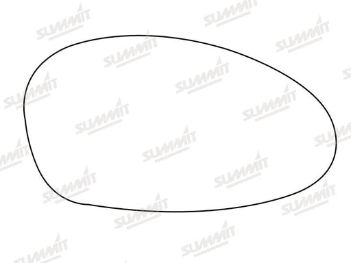 Summit Stick-On Anti Dazzle Mirror Glass fits BMW 1 3 Series 05 on RHS - Summit - My Roof Bars