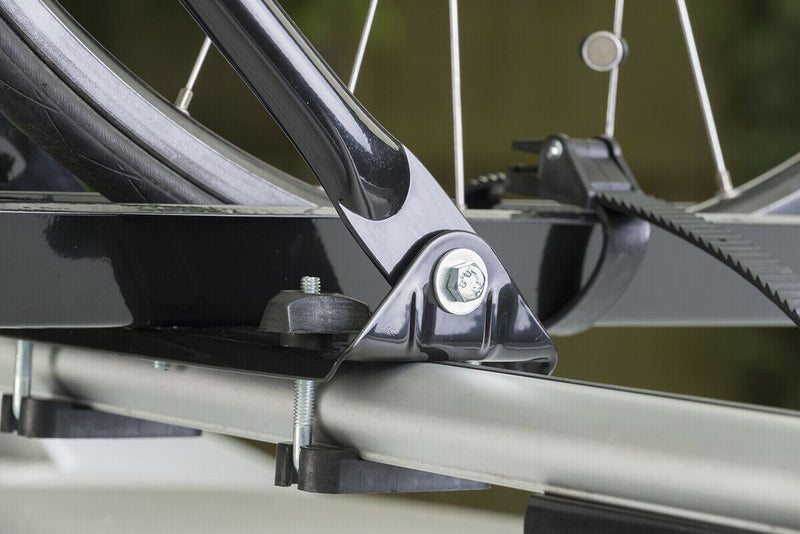 Car Roof Mounted Rack Bar Mounted Bike Cycle Carrier Upright Bike Carrier - Summit - My Roof Bars