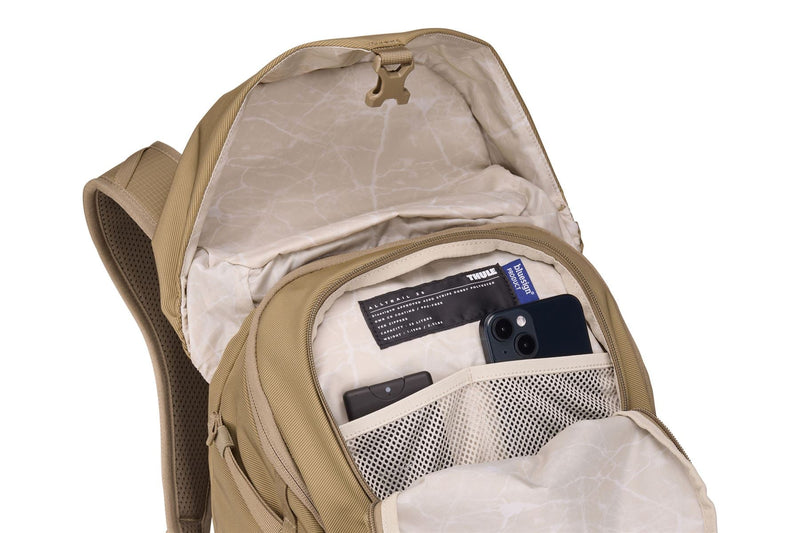 Thule AllTrail 25L daypack with rain cover Faded Khaki tan