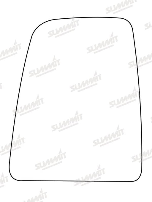 Summit Non-Heated Base Plate With Commercial Mirror Glass fits Ford Transit 14 to 16 LHS - Summit - My Roof Bars