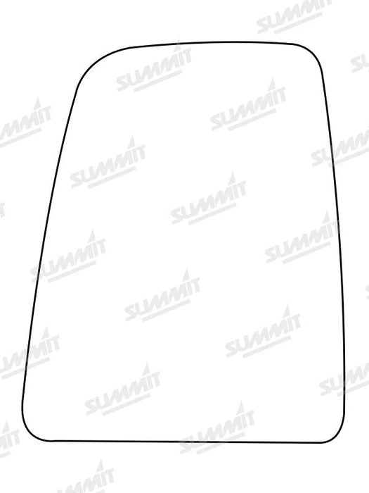 Summit Non-Heated Base Plate With Commercial Mirror Glass fits Ford Transit 14 to 16 LHS - Summit - My Roof Bars