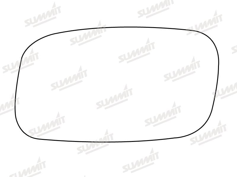 Summit Stick-On Standard Mirror Glass fits Vauxhall Calibra LHS - Summit - My Roof Bars