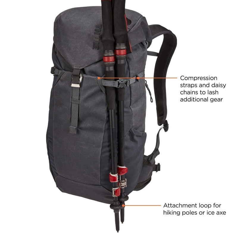 Thule AllTrail X 25L hiking backpack - Obsidian - Thule - My Roof Bars