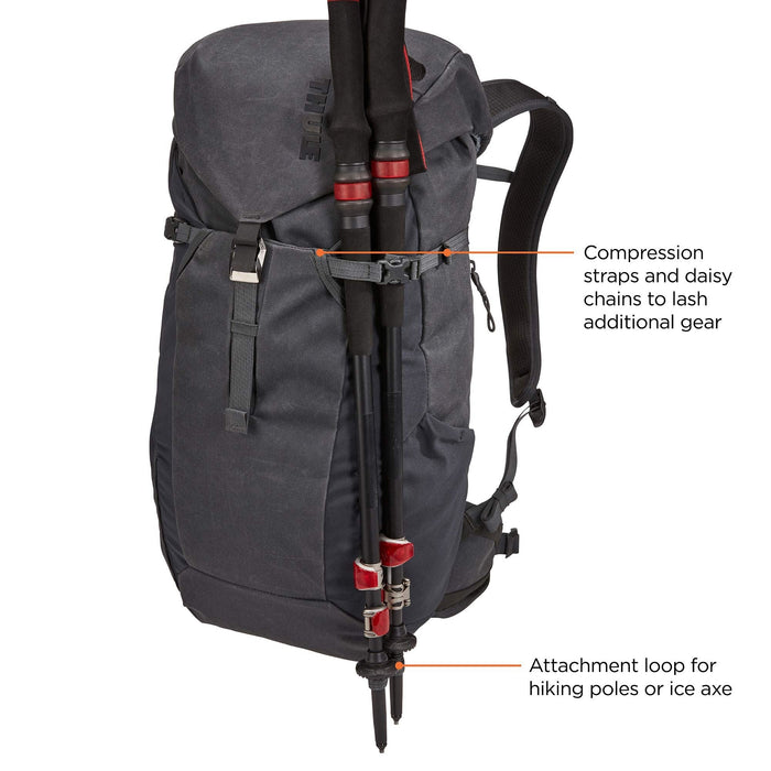 Thule AllTrail X 25L hiking backpack - Obsidian - Thule - My Roof Bars