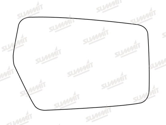 Summit Stick-On Standard Mirror Glass fits Skoda Favourit LHS - Summit - My Roof Bars