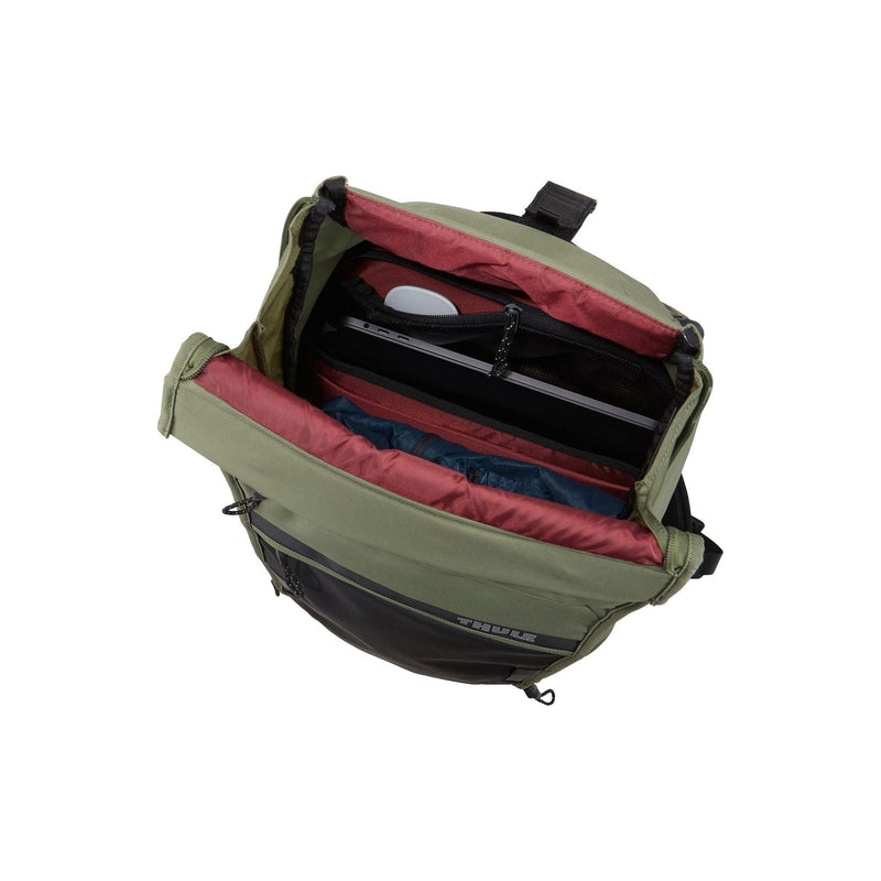Thule Paramount Commuter Rucksack 18L Olivine Green Cycling Backpack - Thule - My Roof Bars
