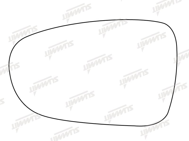 Summit Stick-On Standard Mirror Glass fits Ford Galaxy LHS - Summit - My Roof Bars