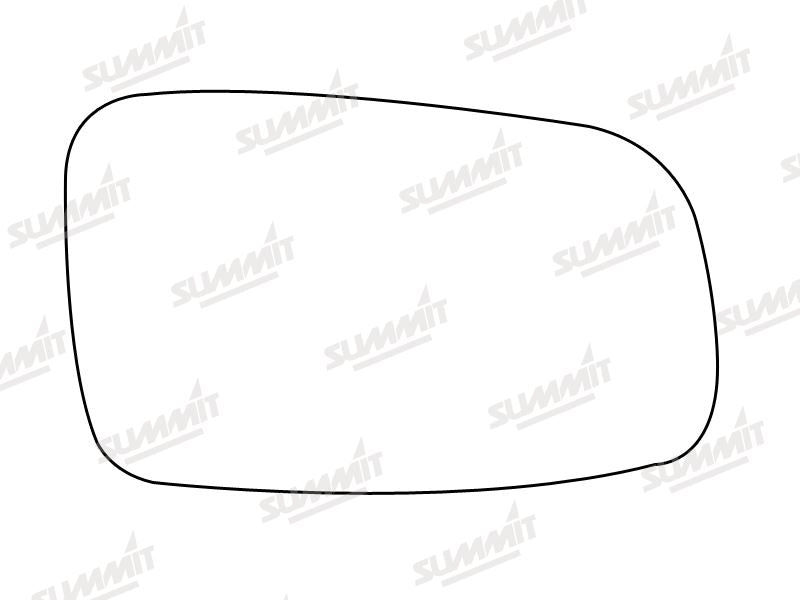 Summit Stick-On Standard Mirror Glass fits Citroen ZX RHS - Summit - My Roof Bars