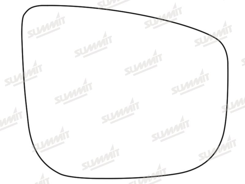 Summit Stick-On Commercial Mirror Glass fits Citroen Berlingo 13 to 14 RHS - Summit - My Roof Bars