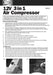 Streetwize Tyre Inflator - 12V - Compressor With Gauge & Light - 0-260 PSI - Streetwize - My Roof Bars