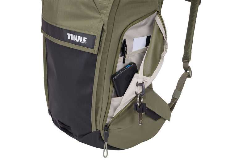 Thule Paramount bike commute backpack soft green 20L