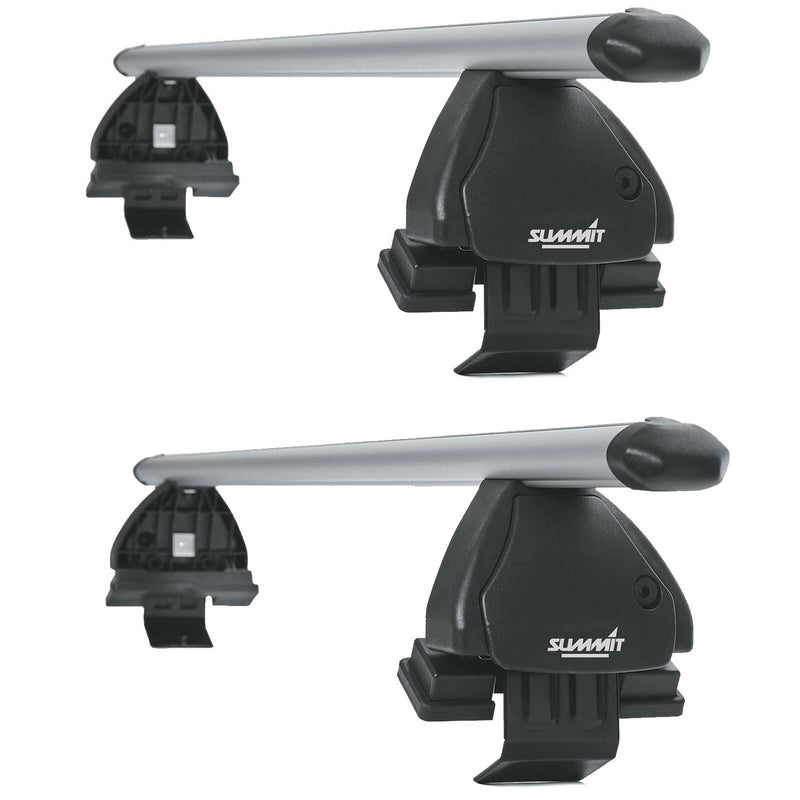 Summit SUP-A097 Premium Aluminium Multi-Fit Roof Bars, Lockable, Set of 2