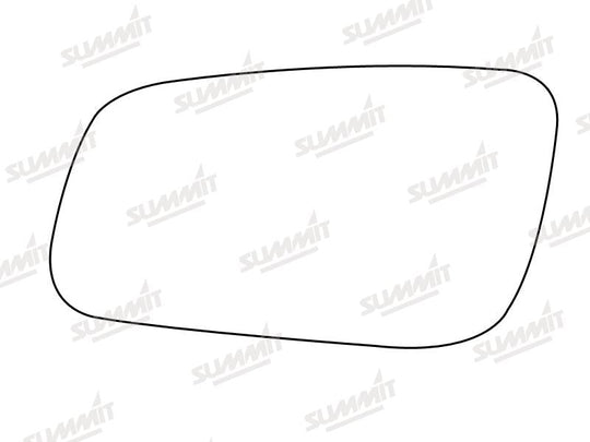 Summit Stick-On Anti Dazzle Mirror Glass fits Audi A3, A4 A6 LHS - Summit - My Roof Bars