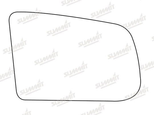 Summit Stick-On Standard Mirror Glass fits Mazda 121 RHS - Summit - My Roof Bars