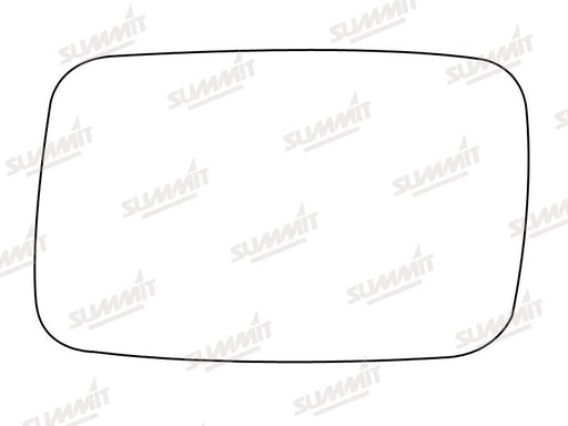Summit Stick-On Standard Mirror Glass fits Ford Granada Scorpio 85 to 92 LHS - Summit - My Roof Bars