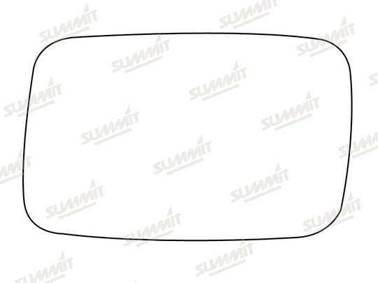 Summit Stick-On Standard Mirror Glass fits Ford Granada Scorpio 85 to 92 LHS - Summit - My Roof Bars