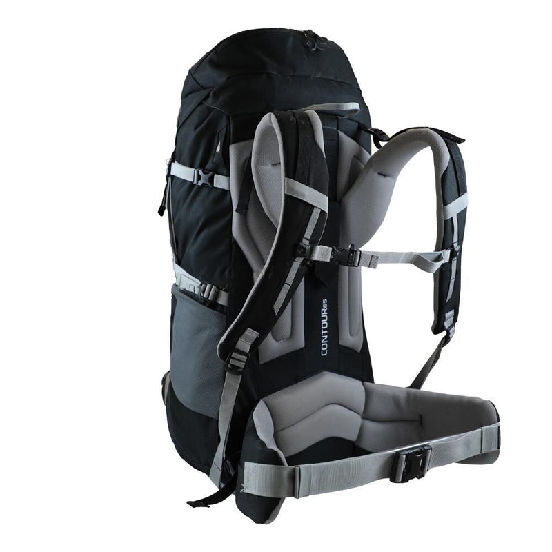 Vango Contour 65 Black Rucksack Backpack - Vango - My Roof Bars
