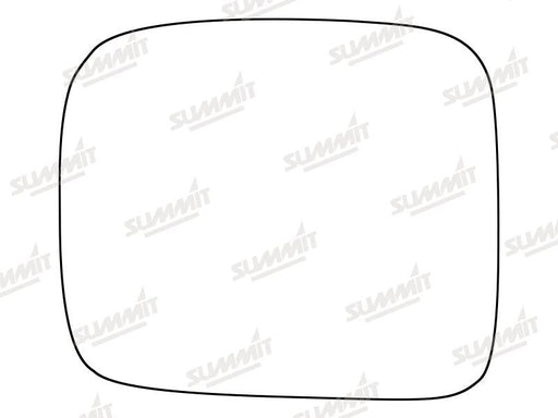 Summit Stick-On Standard Mirror Glass fits Isuzu Trooper 92 to 05 LHS - Summit - My Roof Bars