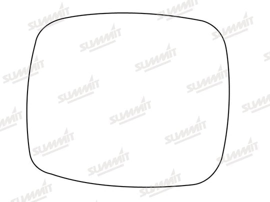 Summit Stick-On Commercial Mirror Glass fits Vauxhall Combo to 01 LHS RHS - Summit - My Roof Bars
