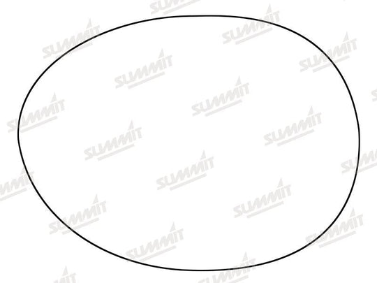 Summit Stick-On Standard Mirror Glass fits BMW Mini Cooper 14 on LHS - Summit - My Roof Bars