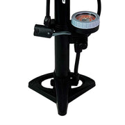 Dunlop Floor Bike Pump With Pressure Gauge Standpump Manometer 11Bar Black Air - Dunlop - My Roof Bars