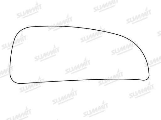 Summit Non-Heated Base Plate With Lower Blind-Spot Mirror Glass fits Fiat Ducato, Peugeot Boxer 06 on LHS - Summit - My Roof Bars