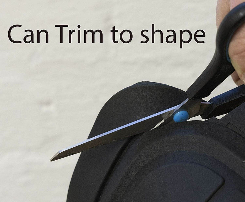 3 Piece Universal Fit Heavy Duty Black Rubber Car Non-Slip Floor Mats SUV 4x4 - UKB4C - My Roof Bars