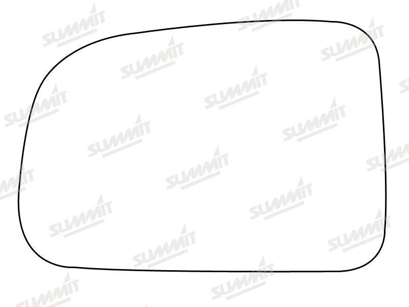 Summit Heated Backing Plate with Standard Glass fits Honda HRV 99 On LHS - Summit - My Roof Bars