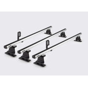 Summit Commercial 3 x Aluminium Fixed Point Roof Bars Rack 1.5m SULC-014 - Summit - My Roof Bars