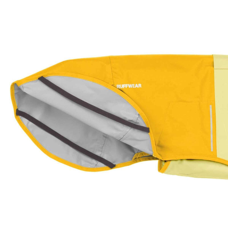 Ruffwear Sun Shower Dog Raincoat in Mineral Yellow (Small)