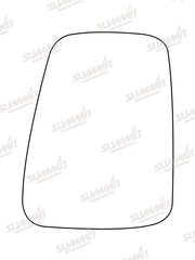 Summit Stick-On Commercial Mirror Glass fits Renault Extra 92 to 00 RHS - Summit - My Roof Bars
