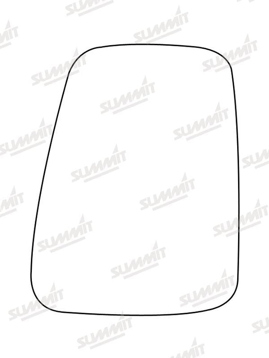 Summit Stick-On Commercial Mirror Glass fits Renault Extra 92 to 00 RHS - Summit - My Roof Bars