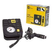 AA 12V Car Tyre Air Compressor Inflator LED Pump Pressure Gauge Cigarette Socket - AA - My Roof Bars