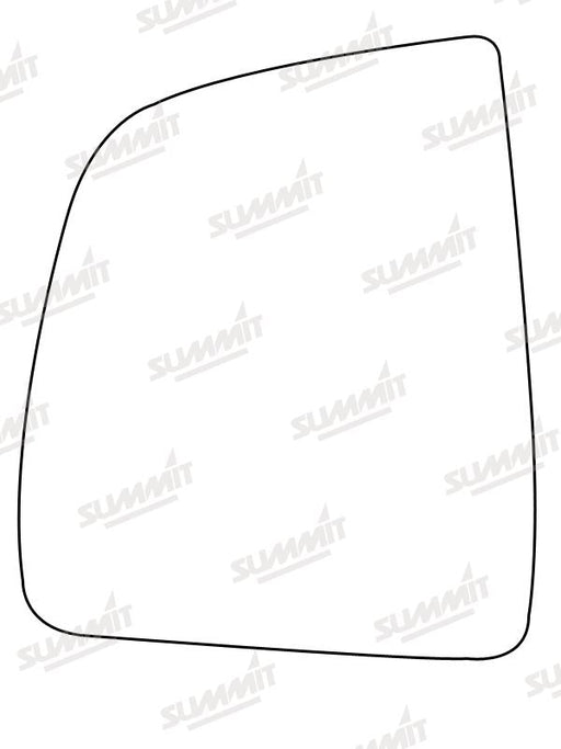Summit Heated Base Plate With Commercial Mirror Glass fits Fiat Dobl??, Vauxhall Combo LHS - Summit - My Roof Bars