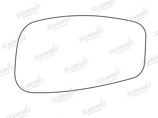 Summit Stick-On Standard Mirror Glass fits Fiat Stilo RHS - Summit - My Roof Bars