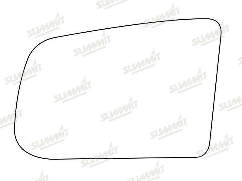 Summit Stick-On Standard Mirror Glass fits Mazda 121 LHS - Summit - My Roof Bars