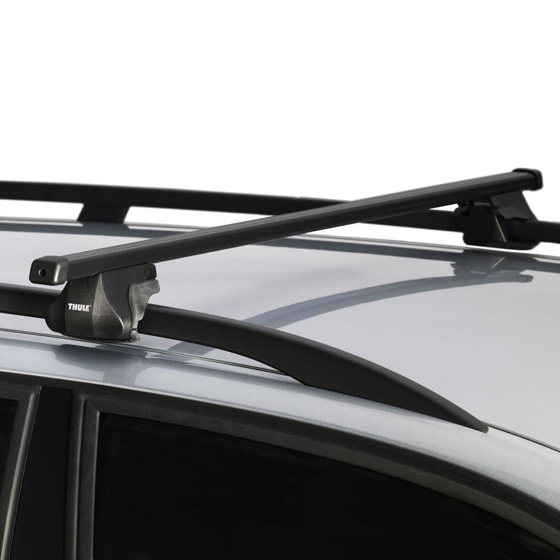 Thule SmartRack XT Roof Bars Black fits Ford Ranger Raptor 2023- 4 doors with Raised Rails - Thule - My Roof Bars