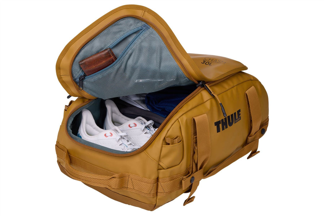 Thule Chasm 30L duffel bag golden brown - Thule - My Roof Bars