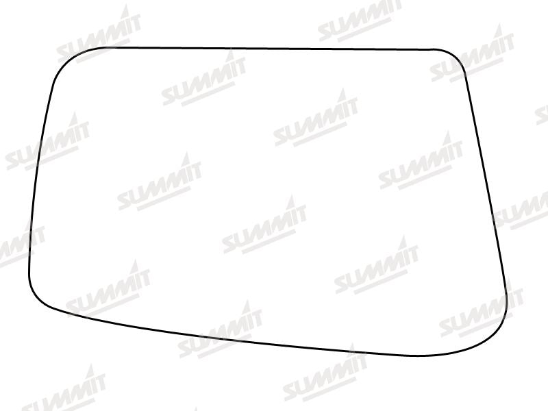 Summit Stick-On Standard Mirror Glass fits Peugeot 205 RHS - Summit - My Roof Bars